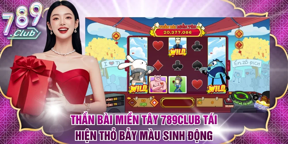 Thần Bài Miền Tây 789Club tái hiện Thỏ Bảy Màu sinh động